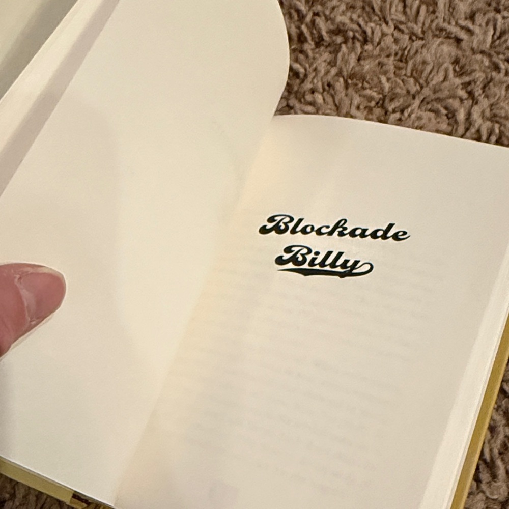 Stephen King book  Blockade Billy. - Picture 12 of 17